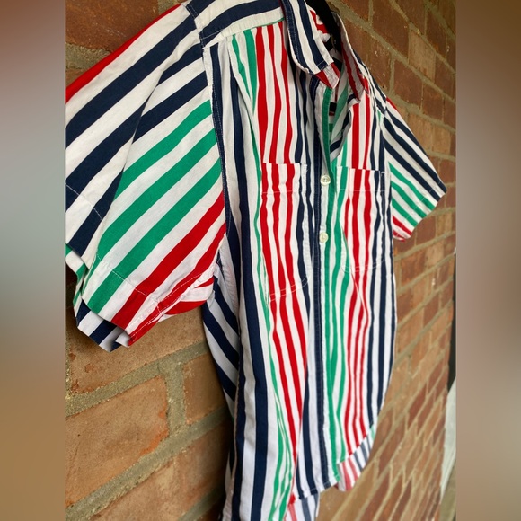 Liz Sport vintage 80’s striped button down - Picture 3 of 4